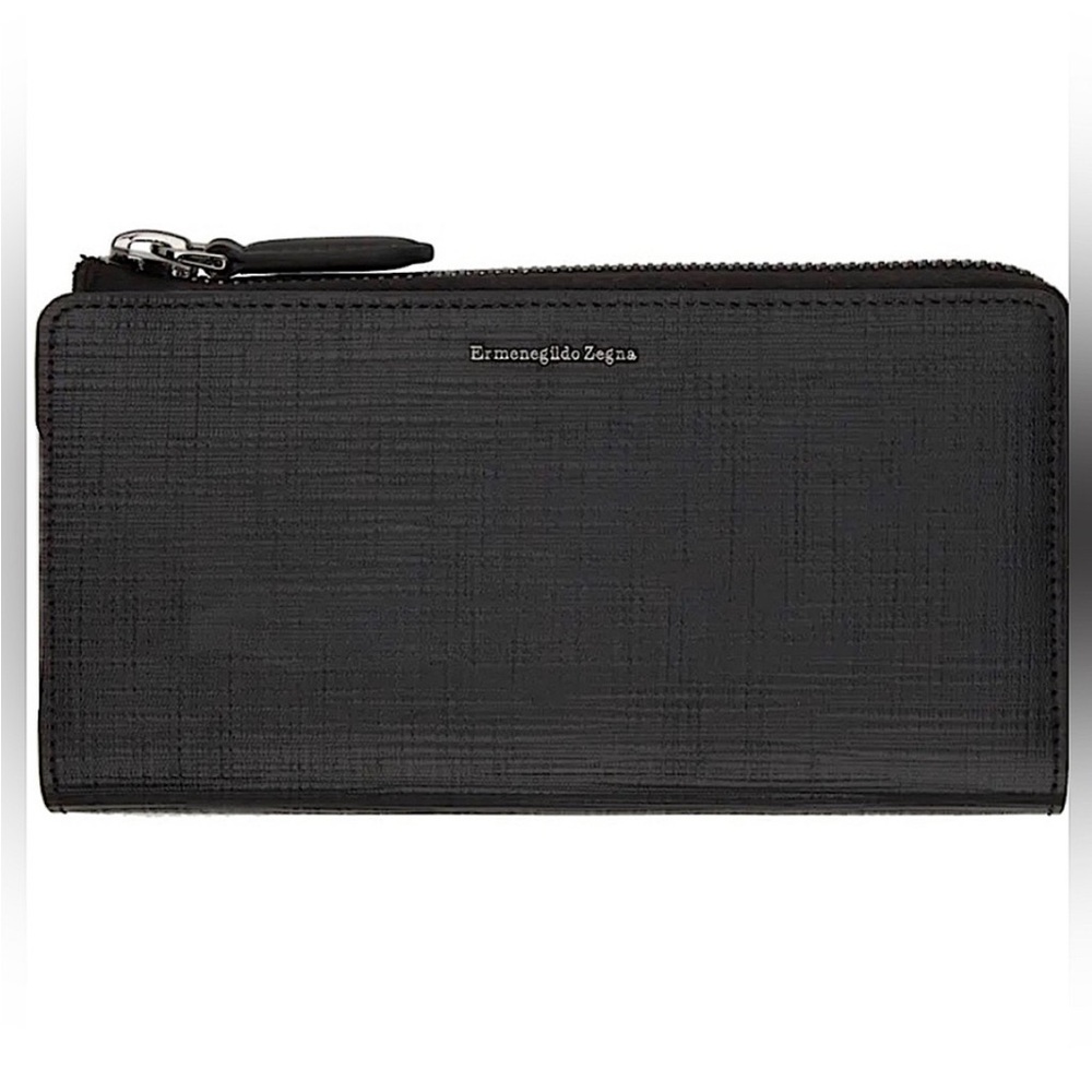 Ermenegildo Zegna large leather wallet Organizer Brand new